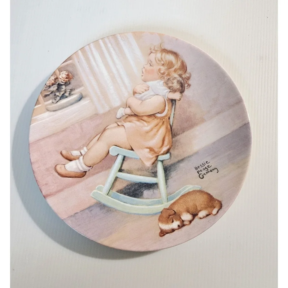 THE LULLABY collector Vintage‎ Plate BESSIE PEASE GUTMANN Magical Moments